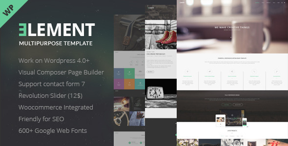 Element Preview Wordpress Theme - Rating, Reviews, Preview, Demo & Download