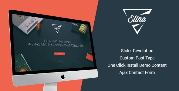 Elina Mobile Preview Wordpress Theme - Rating, Reviews, Preview, Demo & Download
