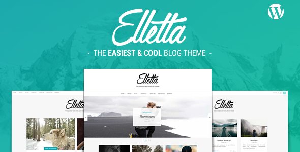 Elletta Preview Wordpress Theme - Rating, Reviews, Preview, Demo & Download