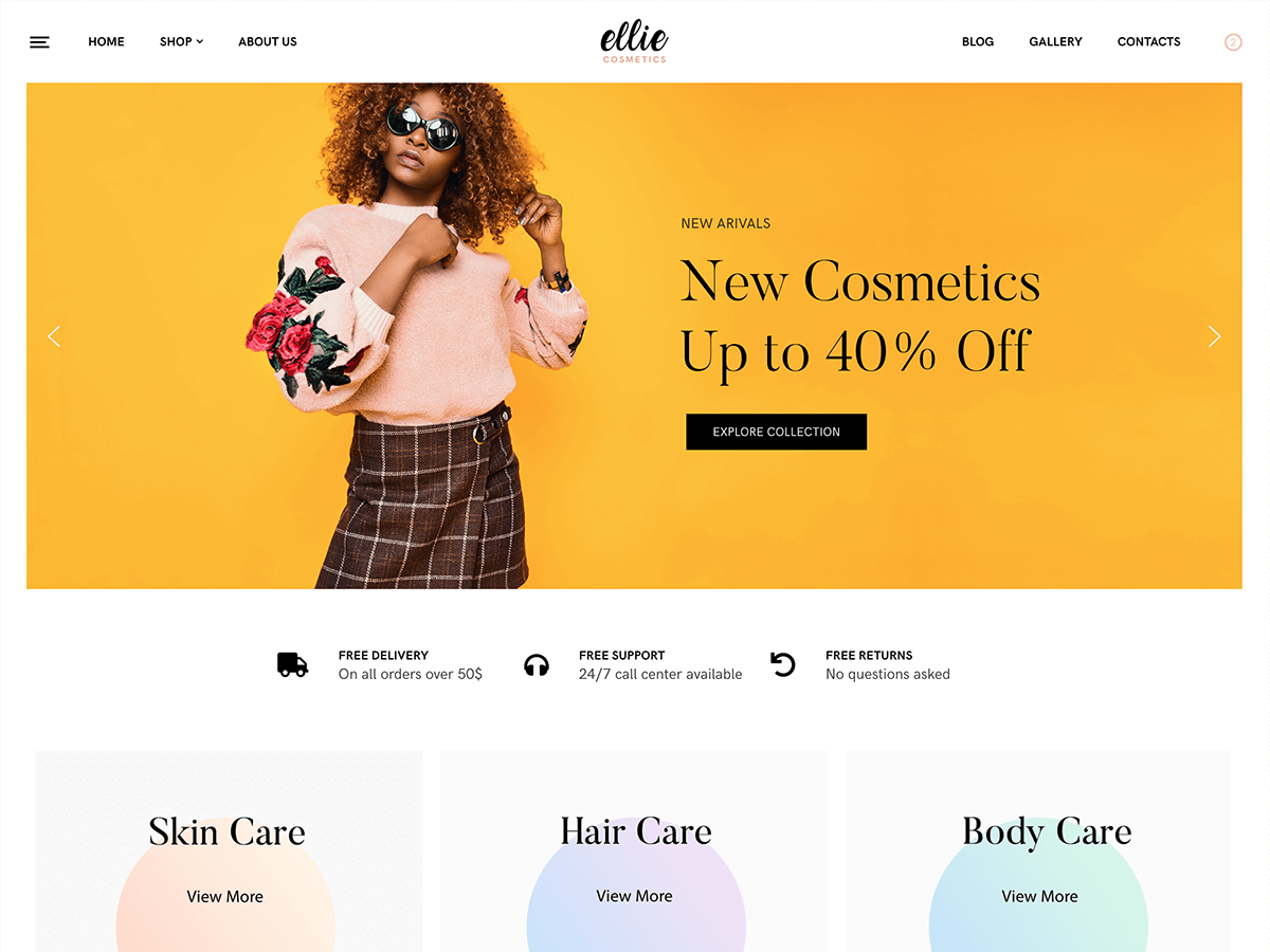 Ellie Preview Wordpress Theme - Rating, Reviews, Preview, Demo & Download