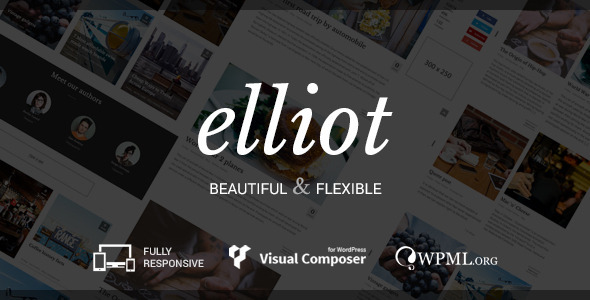 Elliot Preview Wordpress Theme - Rating, Reviews, Preview, Demo & Download