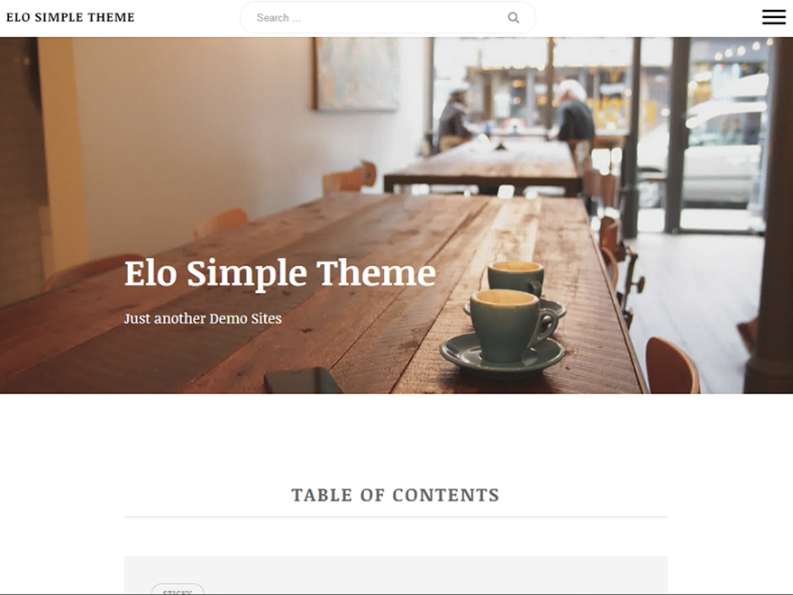 Elo Preview Wordpress Theme - Rating, Reviews, Preview, Demo & Download