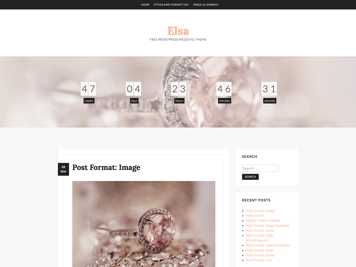 Elsa Preview Wordpress Theme - Rating, Reviews, Preview, Demo & Download