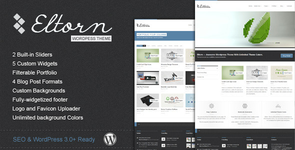 Eltorn Preview Wordpress Theme - Rating, Reviews, Preview, Demo & Download