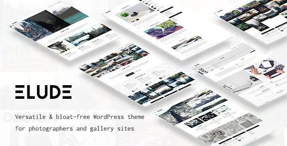 ELUDE Preview Wordpress Theme - Rating, Reviews, Preview, Demo & Download