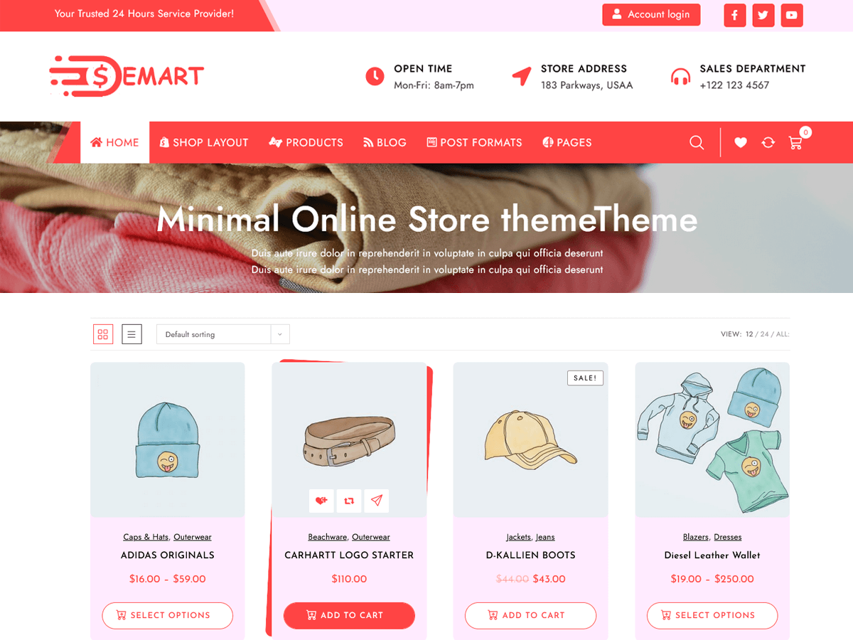 EMart Shop Preview Wordpress Theme - Rating, Reviews, Preview, Demo & Download