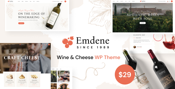 Emdene Preview Wordpress Theme - Rating, Reviews, Preview, Demo & Download