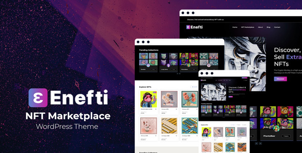 Enefti Preview Wordpress Theme - Rating, Reviews, Preview, Demo & Download