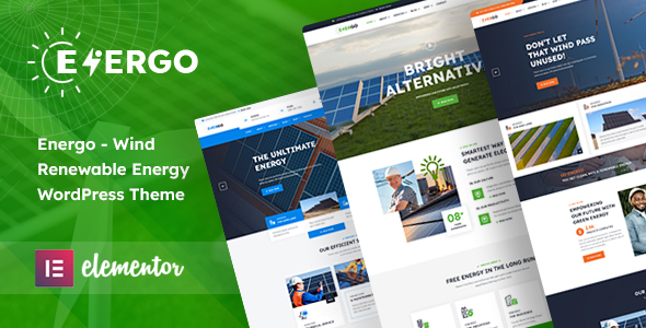 Energo Preview Wordpress Theme - Rating, Reviews, Preview, Demo & Download