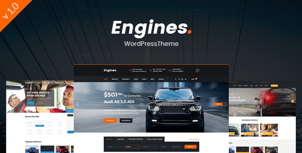 Engines Preview Wordpress Theme - Rating, Reviews, Preview, Demo & Download