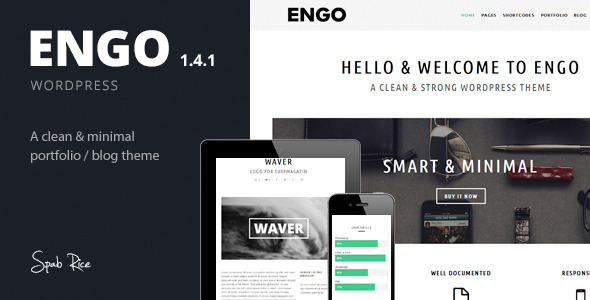 Engo Preview Wordpress Theme - Rating, Reviews, Preview, Demo & Download