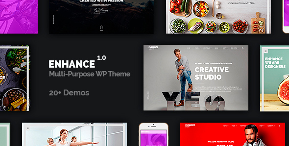 Enhance Preview Wordpress Theme - Rating, Reviews, Preview, Demo & Download
