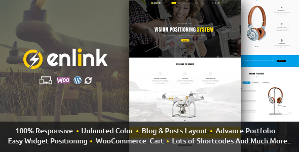 Enlink Preview Wordpress Theme - Rating, Reviews, Preview, Demo & Download