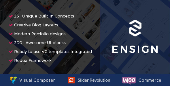 Ensign Preview Wordpress Theme - Rating, Reviews, Preview, Demo & Download