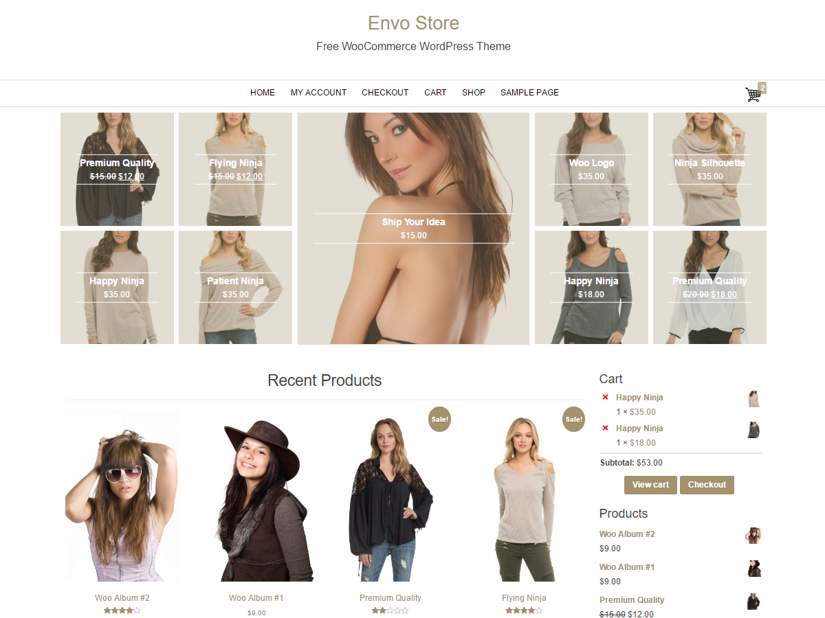 Envo Store Preview Wordpress Theme - Rating, Reviews, Preview, Demo & Download