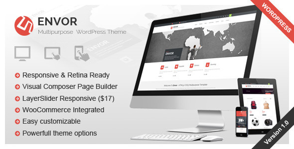 Envor Preview Wordpress Theme - Rating, Reviews, Preview, Demo & Download