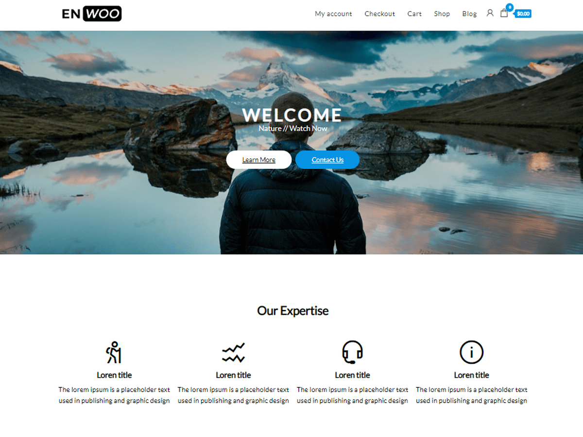 Enwoo Preview Wordpress Theme - Rating, Reviews, Preview, Demo & Download