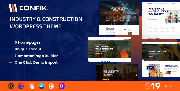 Eonfik Preview Wordpress Theme - Rating, Reviews, Preview, Demo & Download