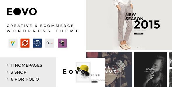 EOVO Preview Wordpress Theme - Rating, Reviews, Preview, Demo & Download