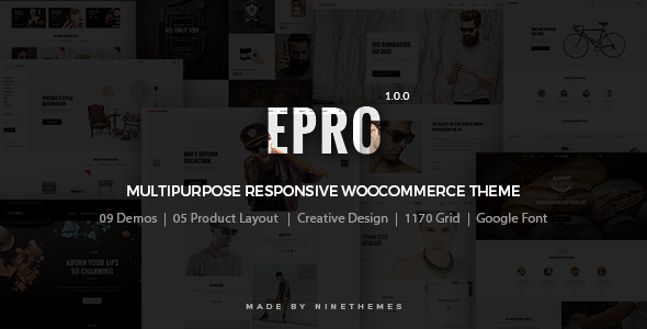 EPro Preview Wordpress Theme - Rating, Reviews, Preview, Demo & Download