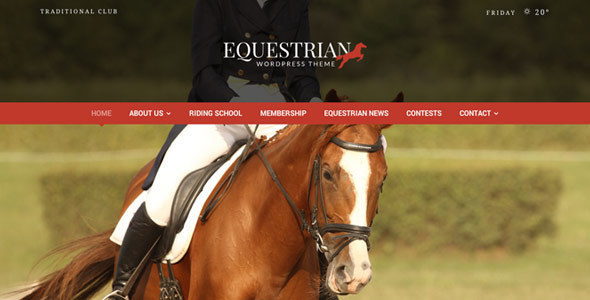 Equestrian Preview Wordpress Theme - Rating, Reviews, Preview, Demo & Download