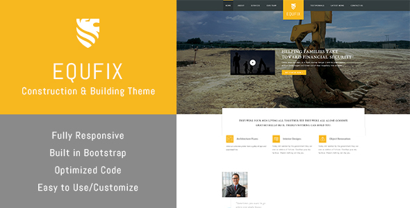 Equfix Preview Wordpress Theme - Rating, Reviews, Preview, Demo & Download