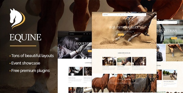 Equine Preview Wordpress Theme - Rating, Reviews, Preview, Demo & Download
