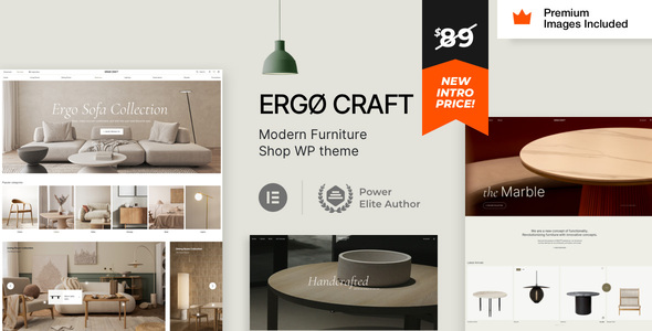 ErgoCraft Preview Wordpress Theme - Rating, Reviews, Preview, Demo & Download