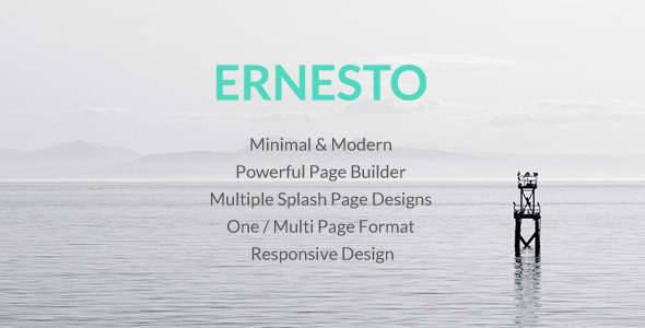 Ernesto Preview Wordpress Theme - Rating, Reviews, Preview, Demo & Download