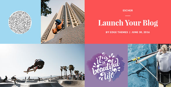 Escher Preview Wordpress Theme - Rating, Reviews, Preview, Demo & Download
