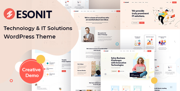 Esonit Preview Wordpress Theme - Rating, Reviews, Preview, Demo & Download