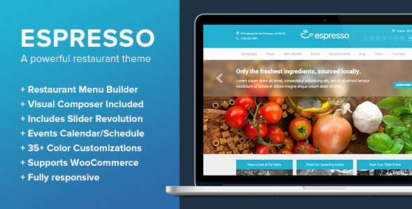 Espresso Preview Wordpress Theme - Rating, Reviews, Preview, Demo & Download