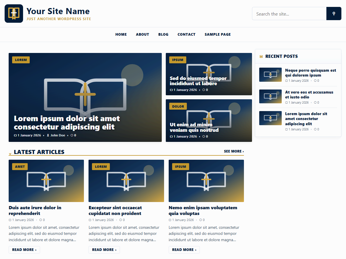 Estudo Biblico Preview Wordpress Theme - Rating, Reviews, Preview, Demo & Download