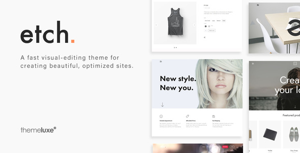 Etch Preview Wordpress Theme - Rating, Reviews, Preview, Demo & Download