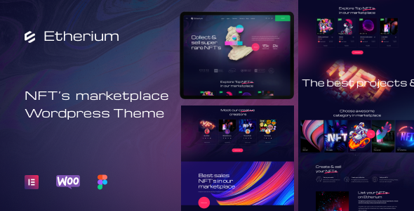 Etherium Preview Wordpress Theme - Rating, Reviews, Preview, Demo & Download