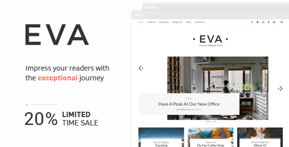 Eva Preview Wordpress Theme - Rating, Reviews, Preview, Demo & Download