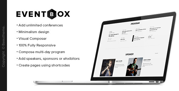 Eventbox Preview Wordpress Theme - Rating, Reviews, Preview, Demo & Download