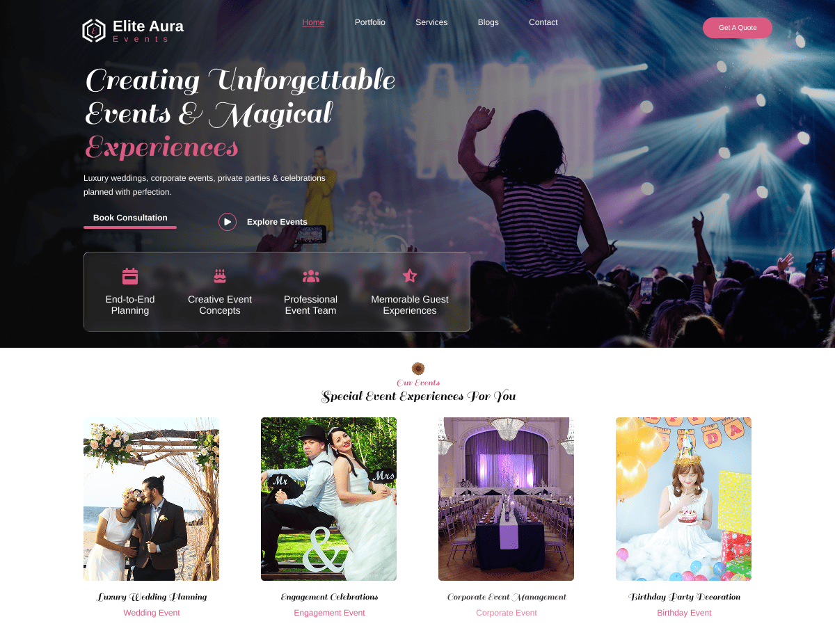 Events And Preview Wordpress Theme - Rating, Reviews, Preview, Demo & Download