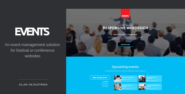 Events Preview Wordpress Theme - Rating, Reviews, Preview, Demo & Download