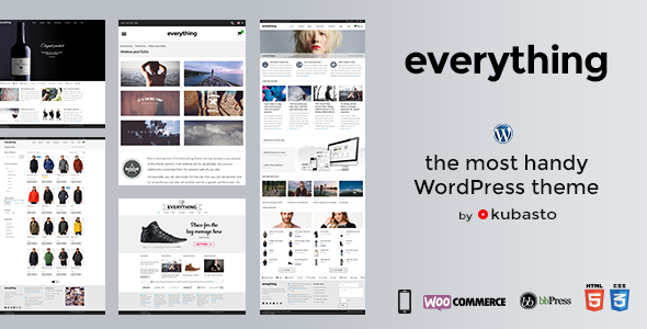Everything Preview Wordpress Theme - Rating, Reviews, Preview, Demo & Download