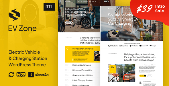 EVZone Preview Wordpress Theme - Rating, Reviews, Preview, Demo & Download