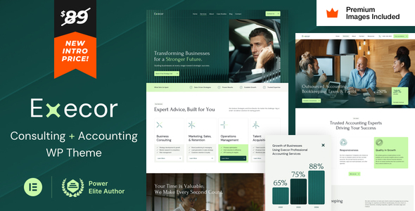 Execor Preview Wordpress Theme - Rating, Reviews, Preview, Demo & Download