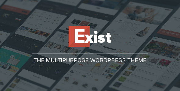 Exist Multi Preview Wordpress Theme - Rating, Reviews, Preview, Demo & Download