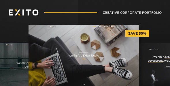 Exito Preview Wordpress Theme - Rating, Reviews, Preview, Demo & Download