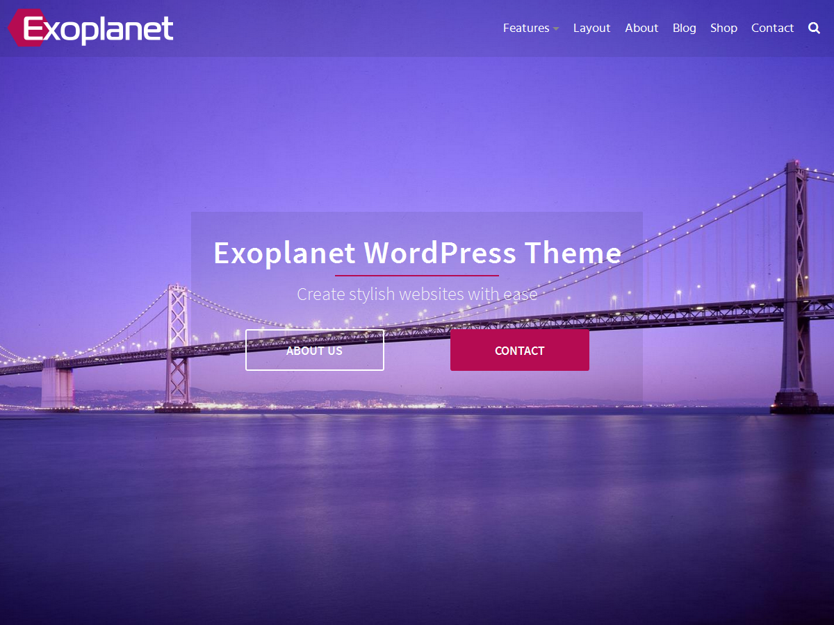 Exoplanet Preview Wordpress Theme - Rating, Reviews, Preview, Demo & Download