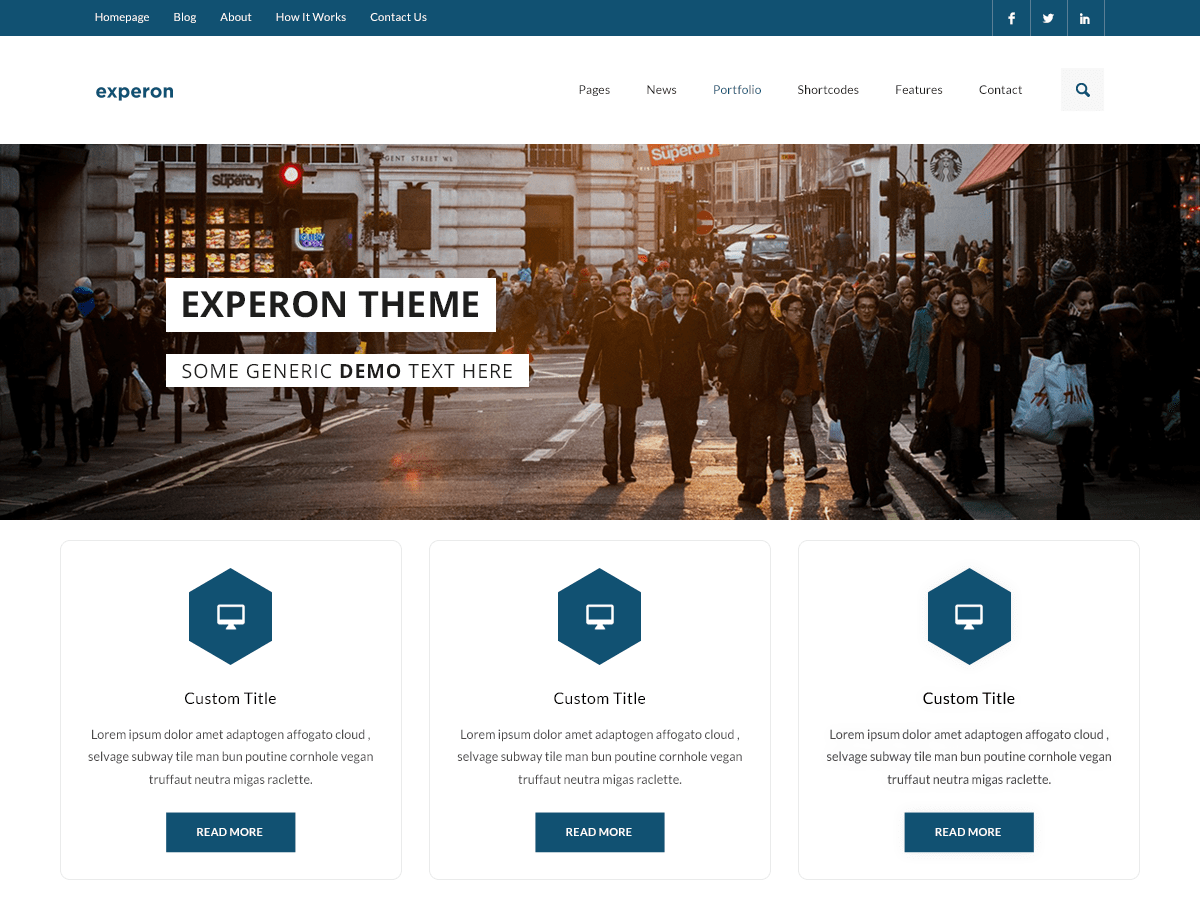 Experon EMagazine Preview Wordpress Theme - Rating, Reviews, Preview, Demo & Download