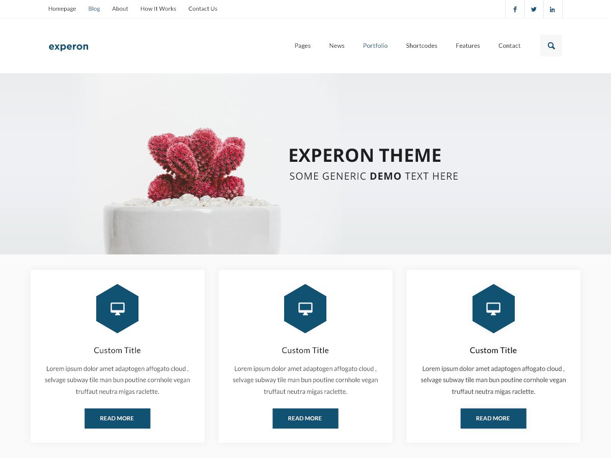 Experon Grid Preview Wordpress Theme - Rating, Reviews, Preview, Demo & Download