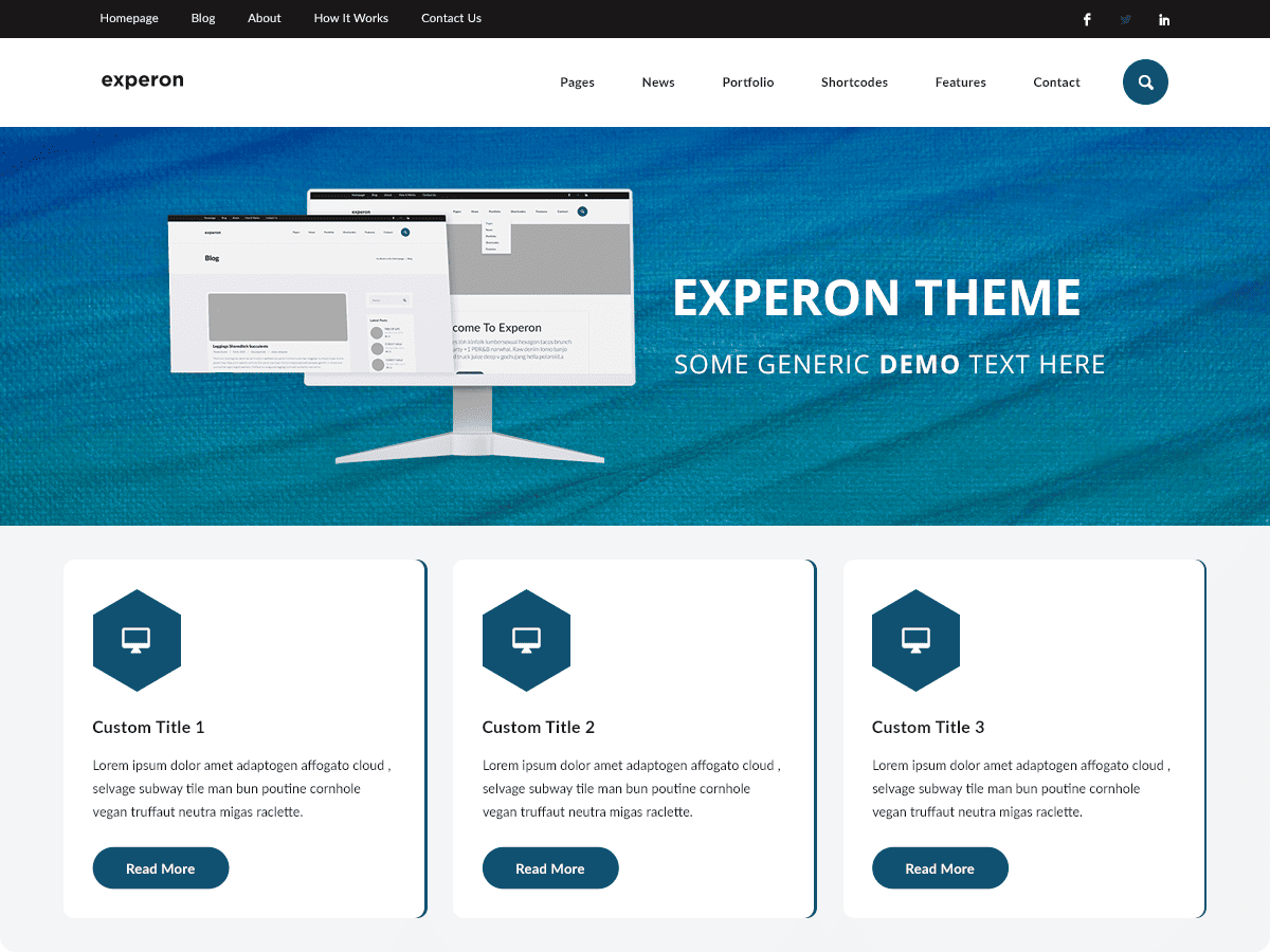 Experon IMagazine Preview Wordpress Theme - Rating, Reviews, Preview, Demo & Download