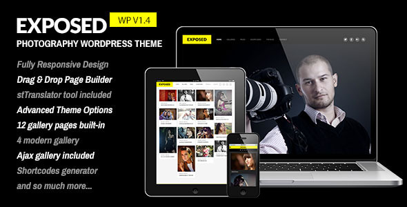 Exposed Preview Wordpress Theme - Rating, Reviews, Preview, Demo & Download