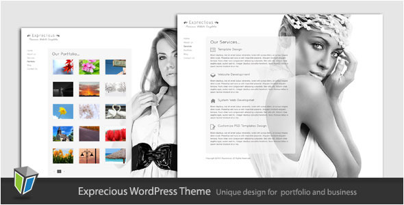 Exprecious Preview Wordpress Theme - Rating, Reviews, Preview, Demo & Download